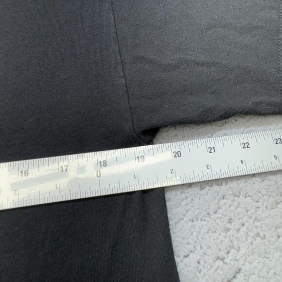 Vintage Scientist Portrait Shirt Mens Medium Black Space Graphic Quote 1993 90s - Picture 8 of 10